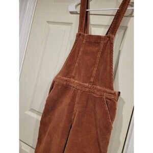Altar'd  State Brown Corduroy Overalls Medium
